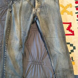 Ecko Unlimited Light Blue Straight Leg Jeans